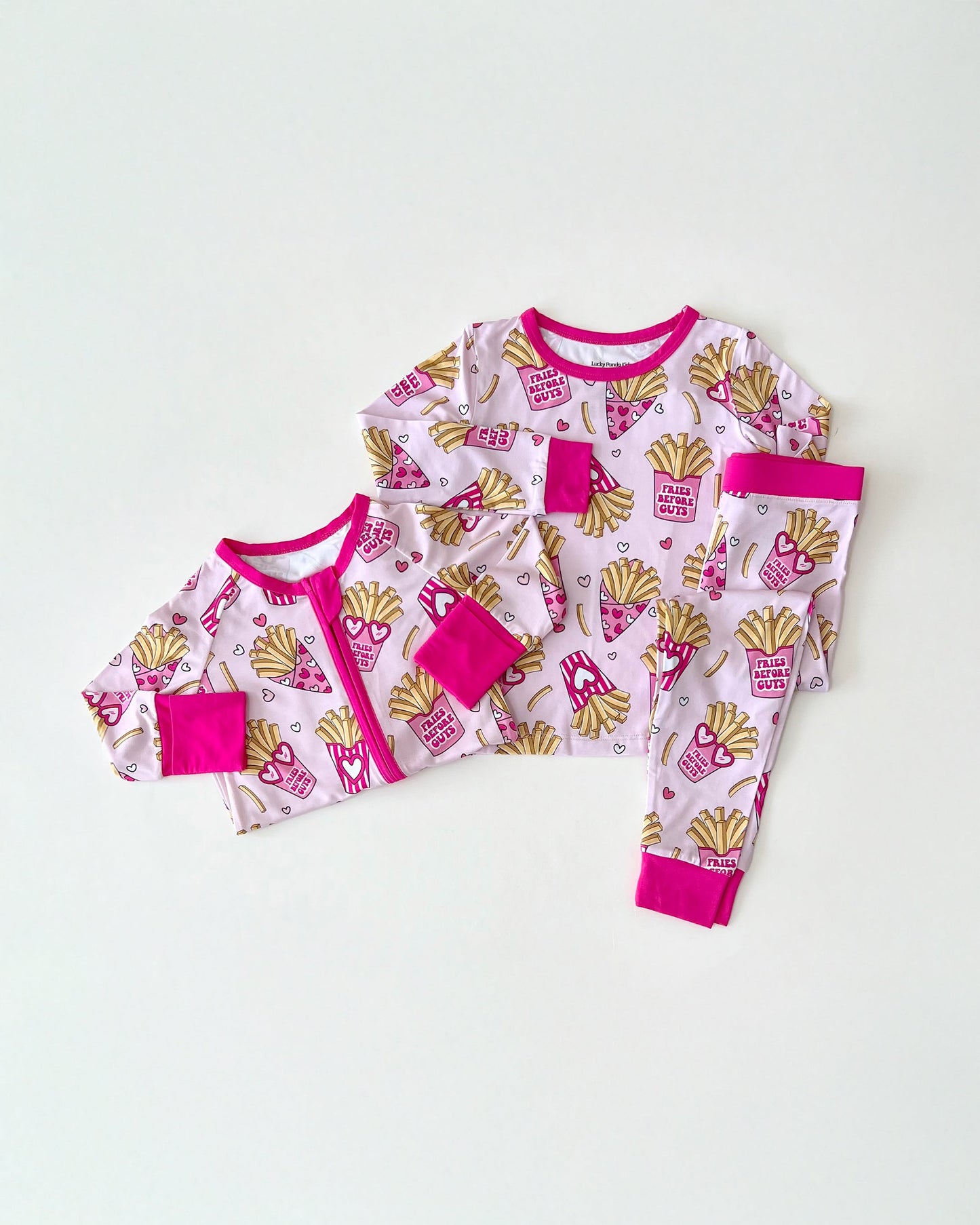 Bamboo Two Piece Pajama Set | Fries Before Guys