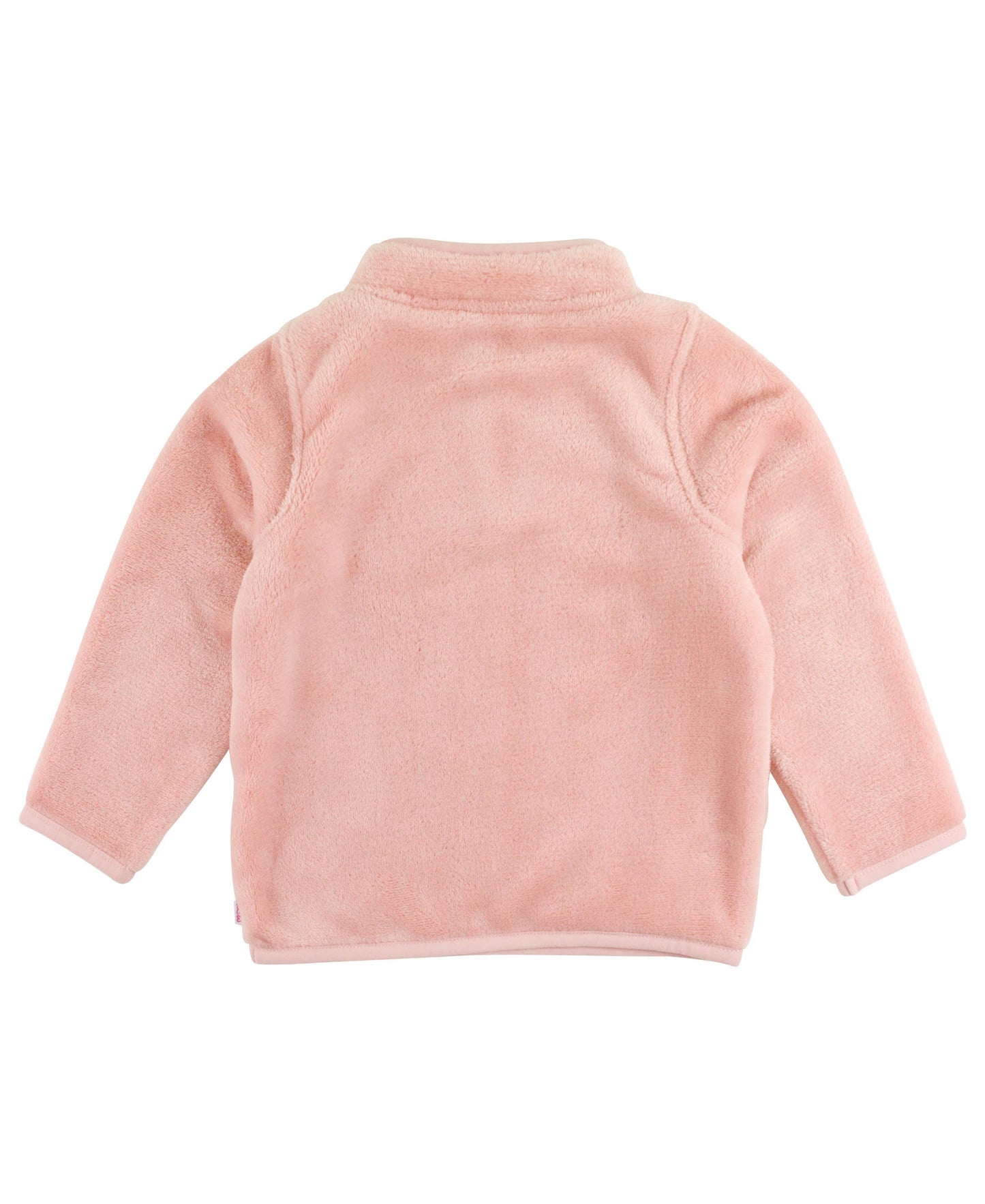PREORDER | Girls French Rose Pink Fleece Quarter-Zip Pullover