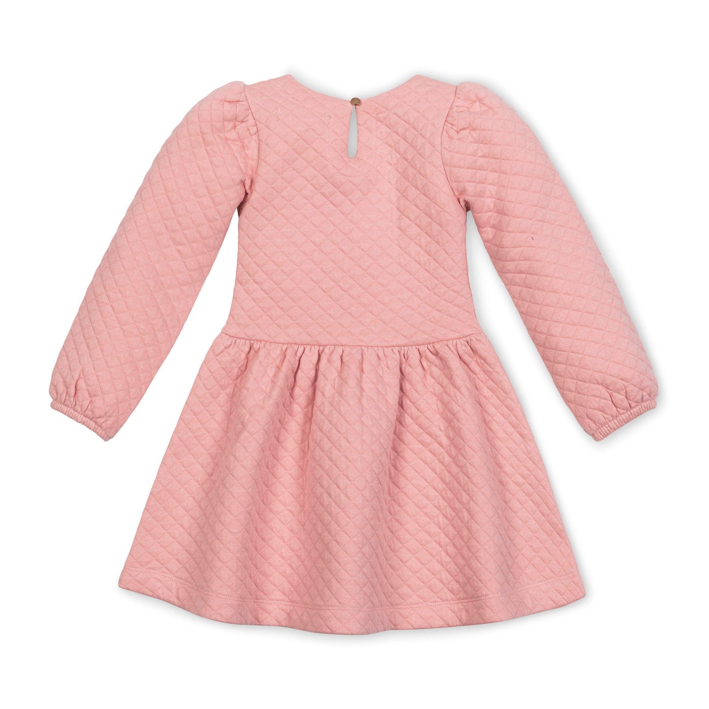 Quilted Drop Waist Dress