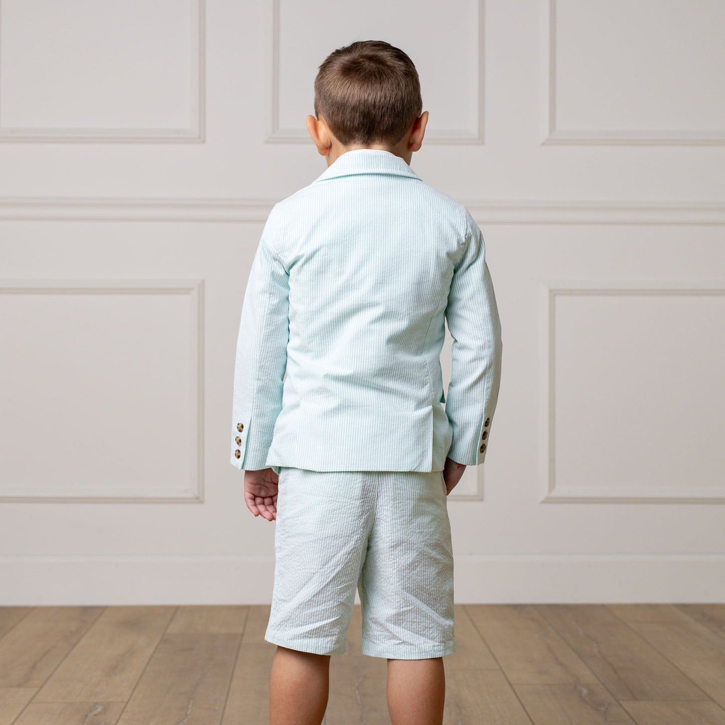 Organic Seersucker Suit Jacket