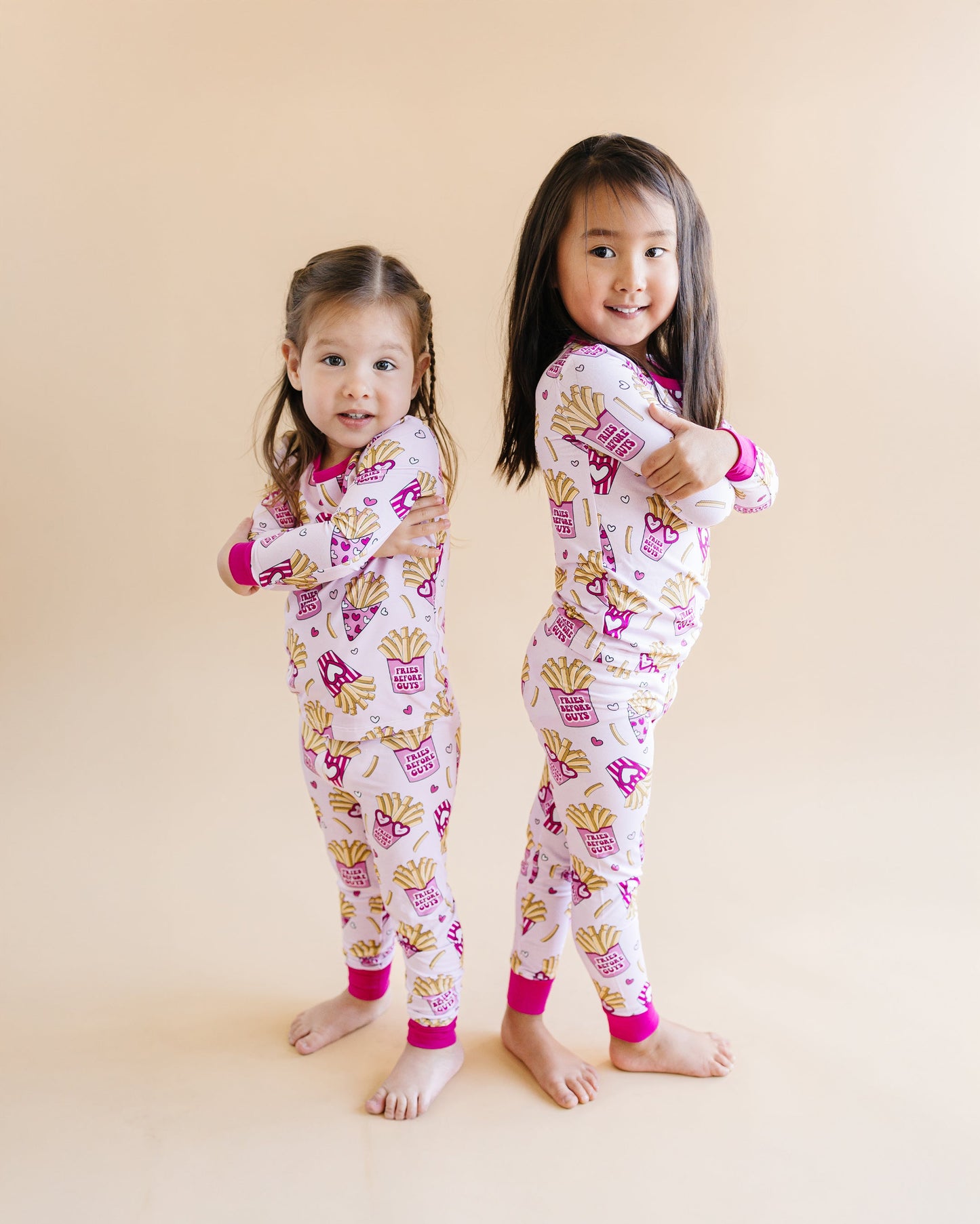 Bamboo Two Piece Pajama Set | Fries Before Guys
