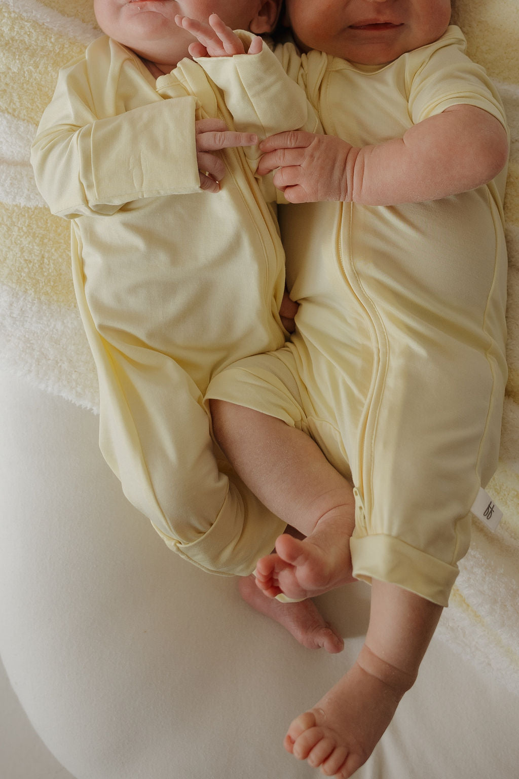 Bamboo Zip Pajamas | Sunny