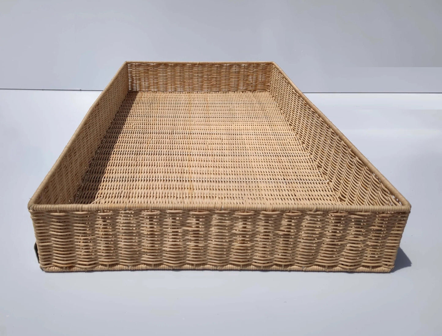 LELLOBABY™ X Hampton BABY- Rattan Wicker Changing Tray Premier
