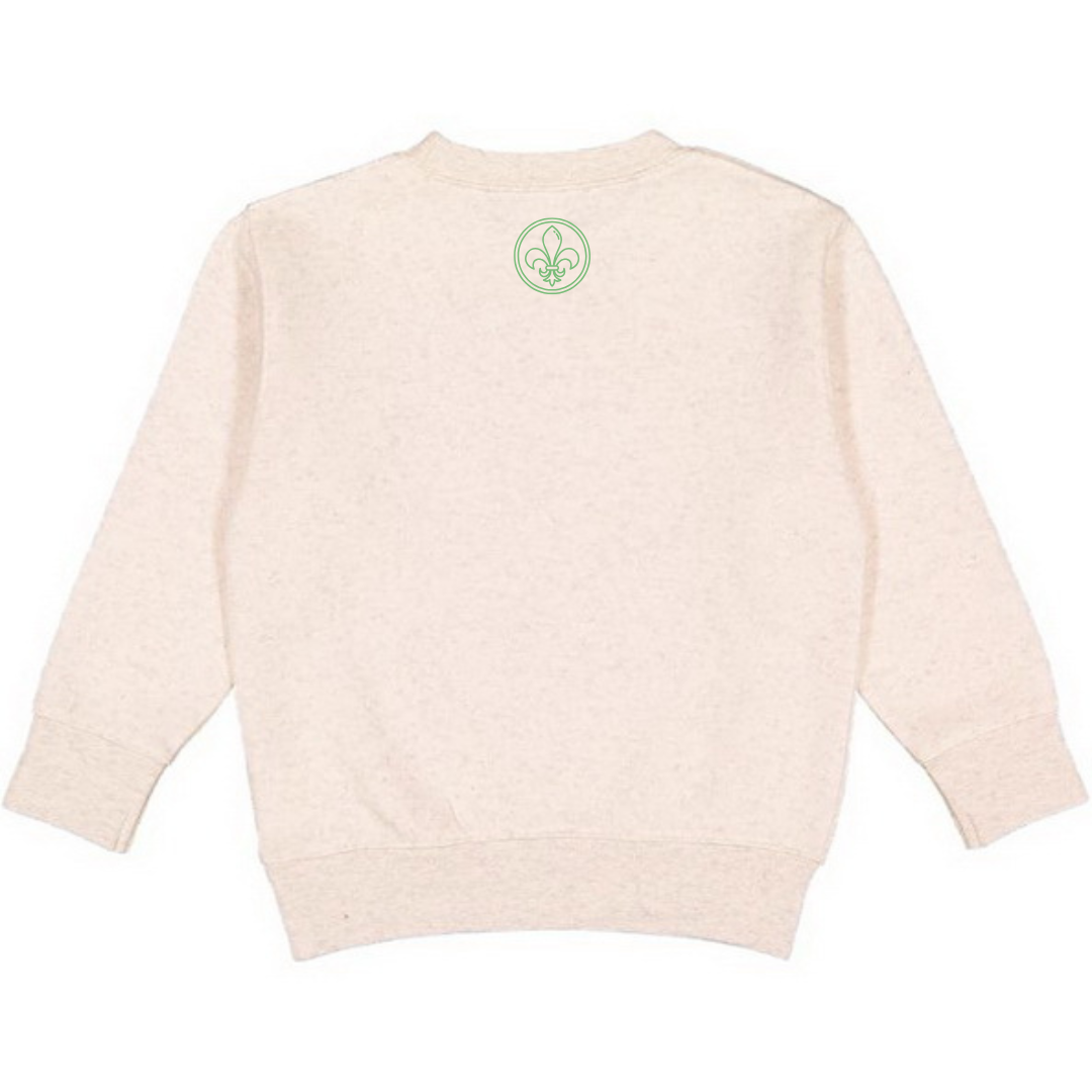 Mardi Gras "Boundaries" Crewneck