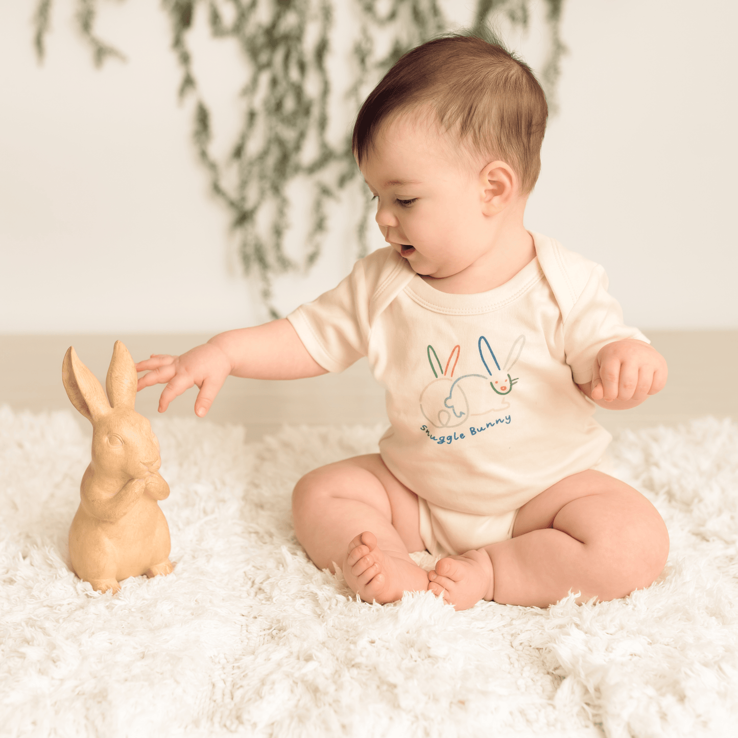 graphic bodysuit | snuggle bunny