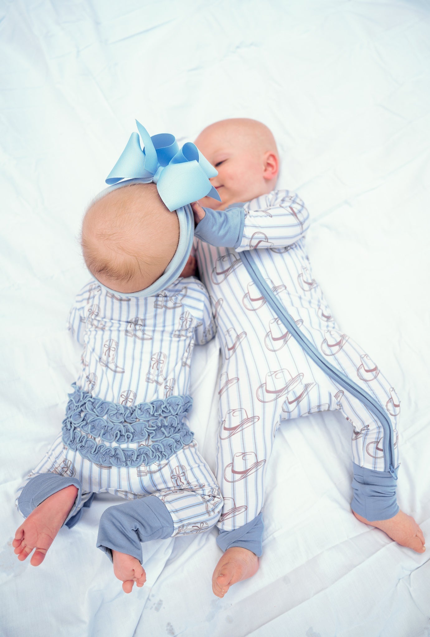 Western Blues Striped | Bamboo Sleeper