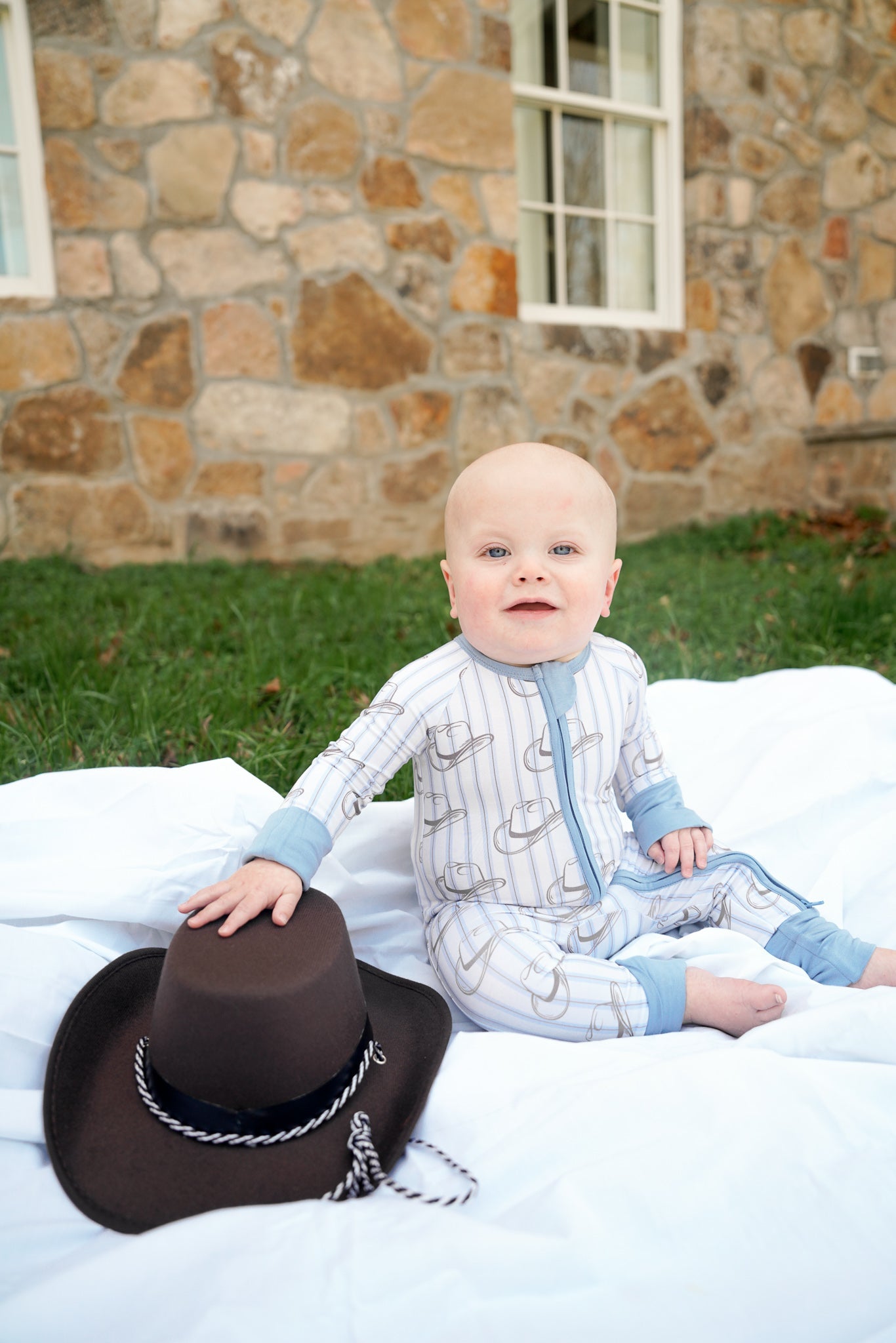 Western Blues Striped | Bamboo Sleeper