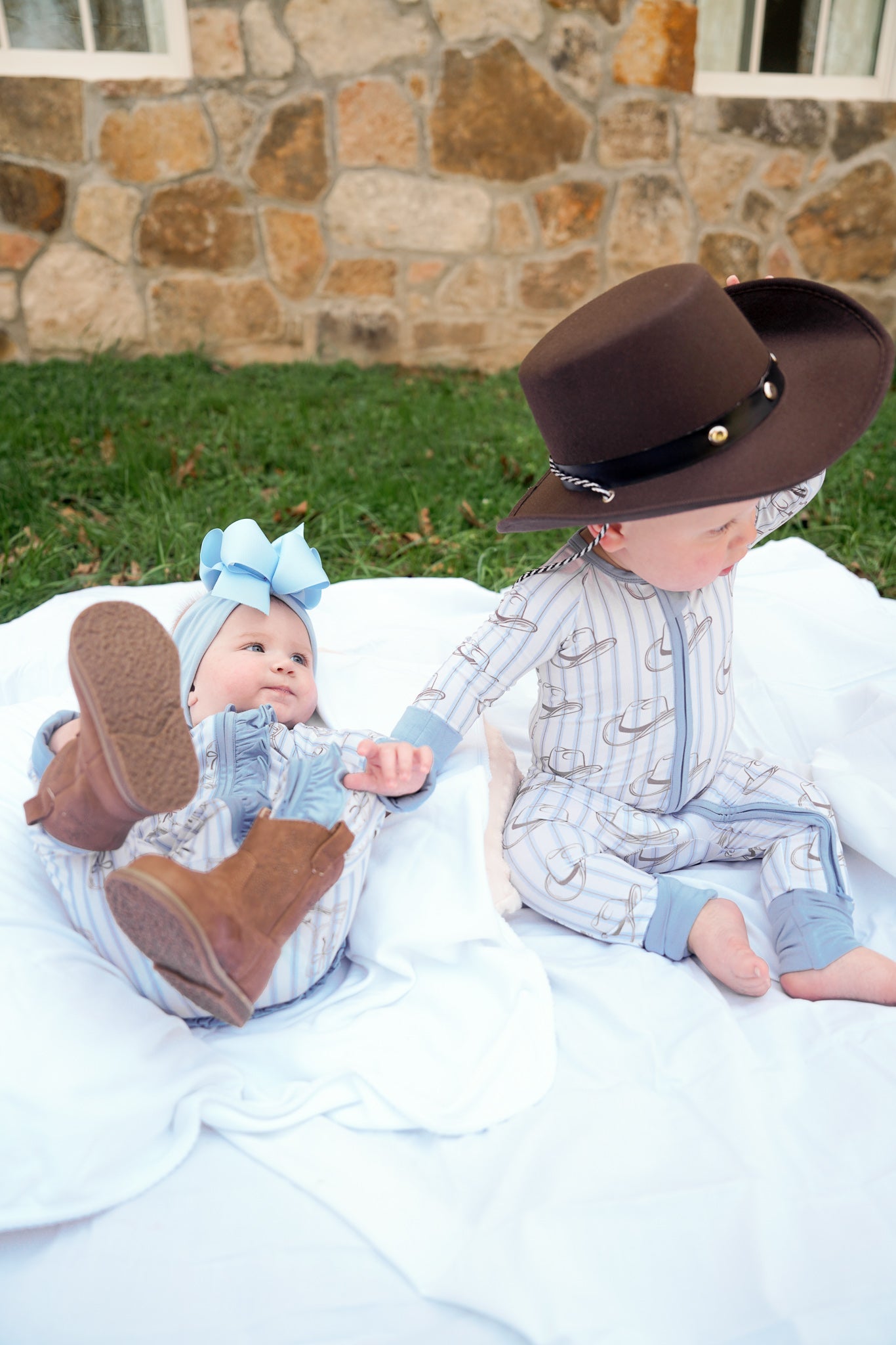 Western Blues Striped | Bamboo Sleeper