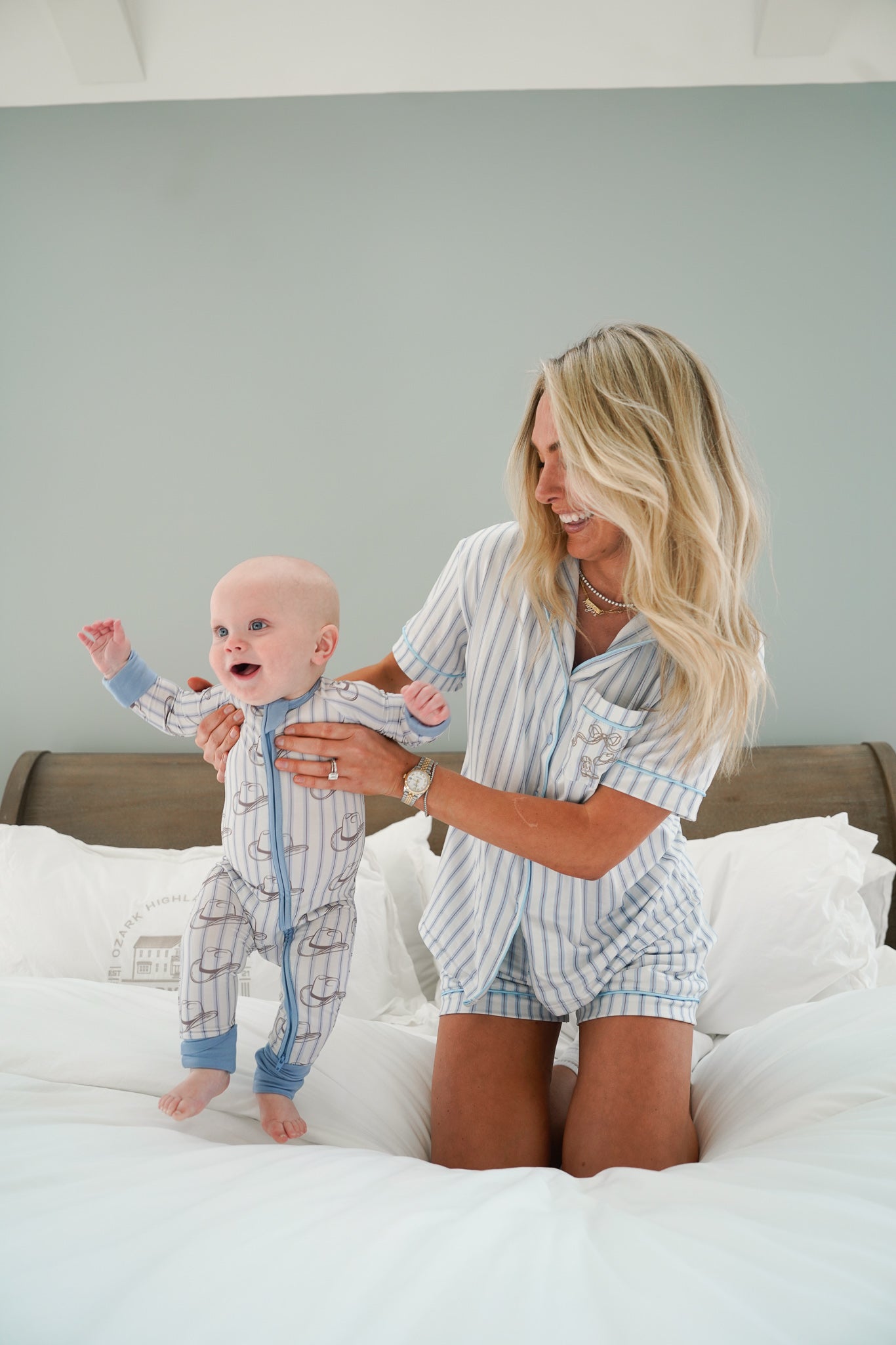 Western Blues Striped | Bamboo Sleeper