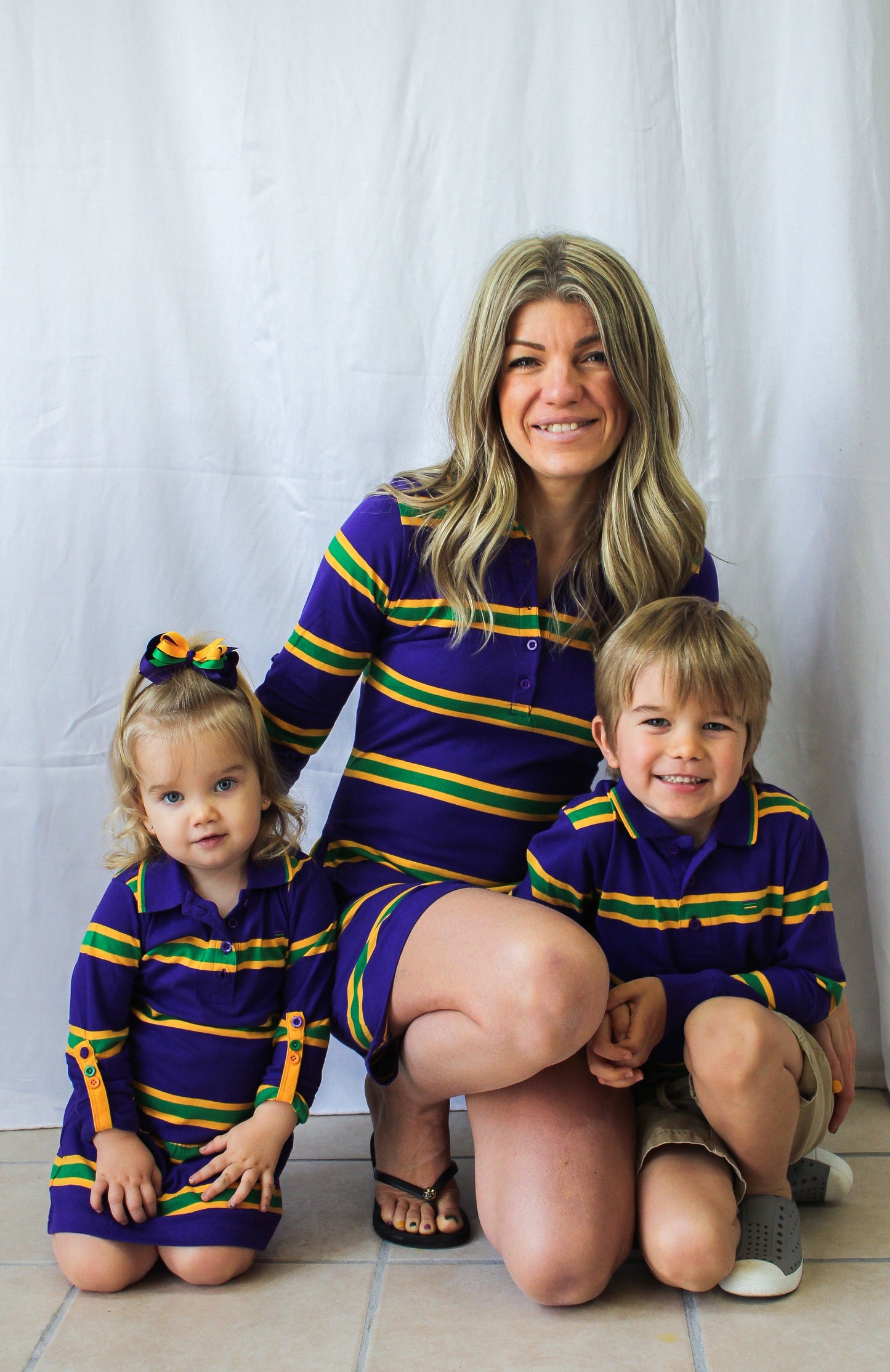 Purple Infinity Youth Dress