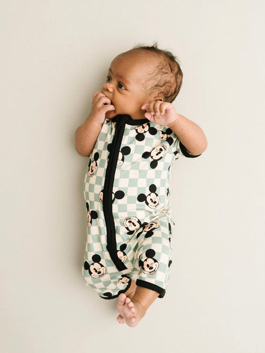 Classic Mouse Bamboo Short Romper
