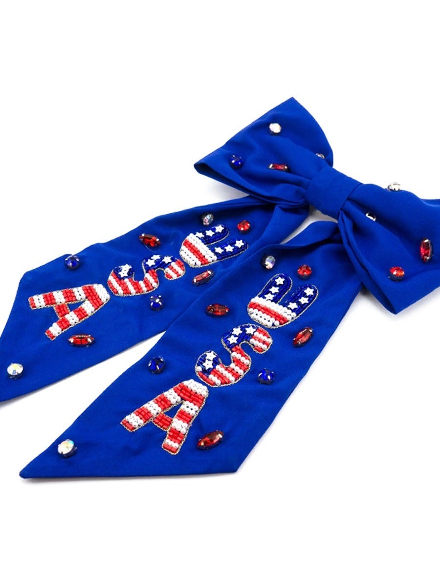 USA Hair Bow