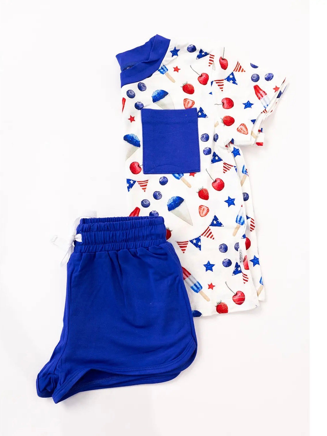 The Fourth Bamboo Varsity Short Set - T-Shirt & Shorts