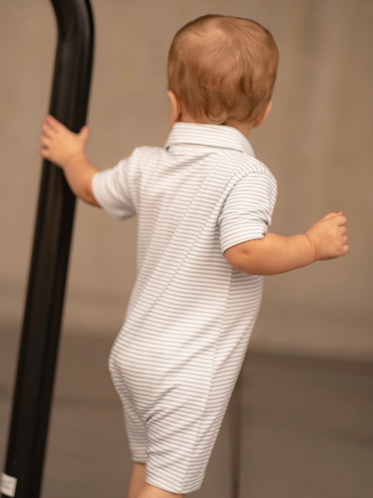 Rhett Romper | Beacon Blue