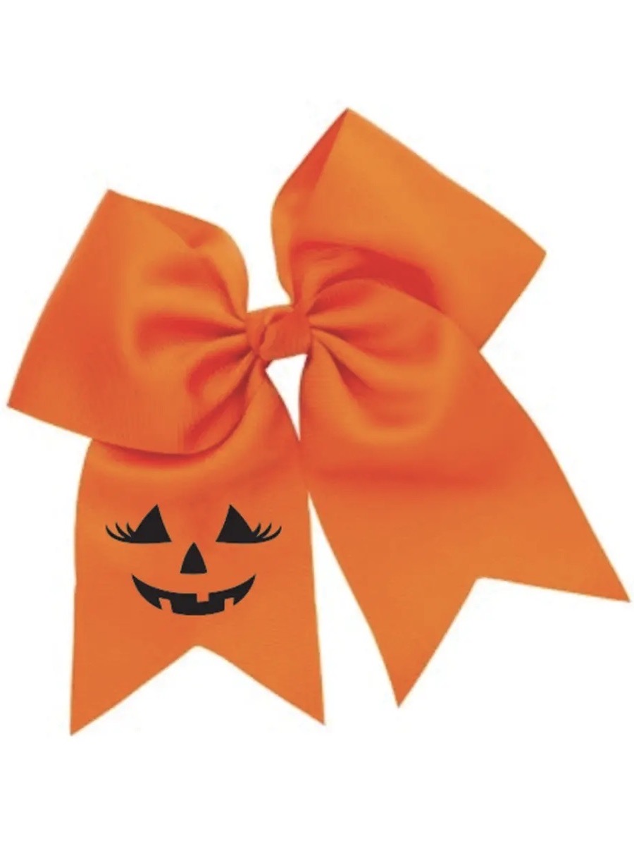 Jackie-O-Lantern Orange Bow