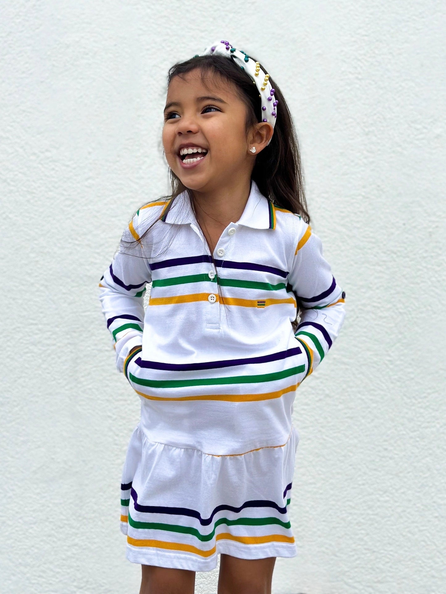 White Infinity Youth Dress