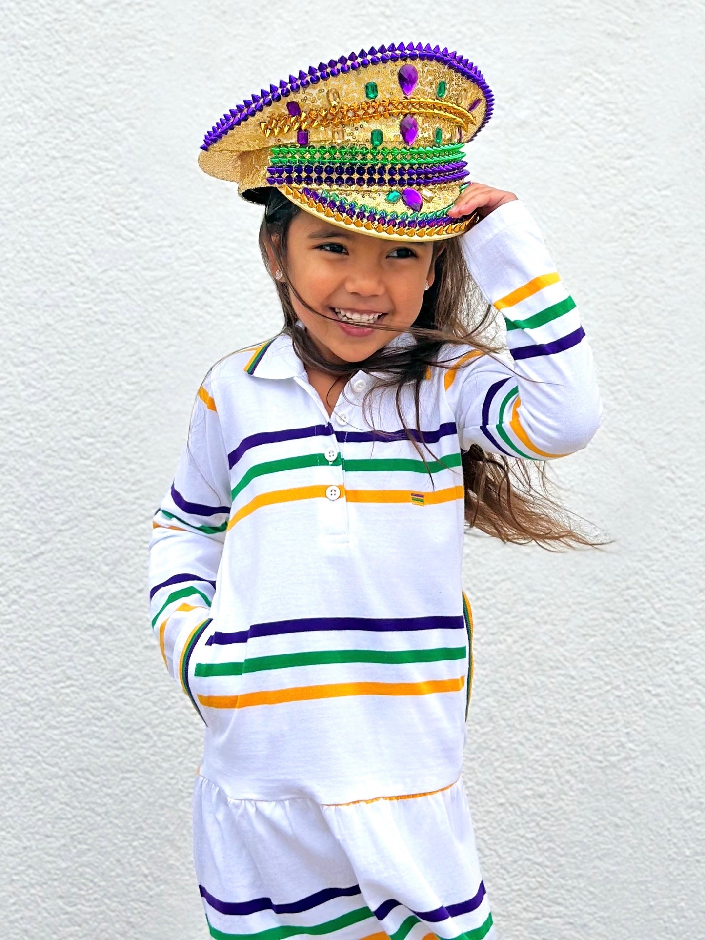 White Infinity Youth Dress