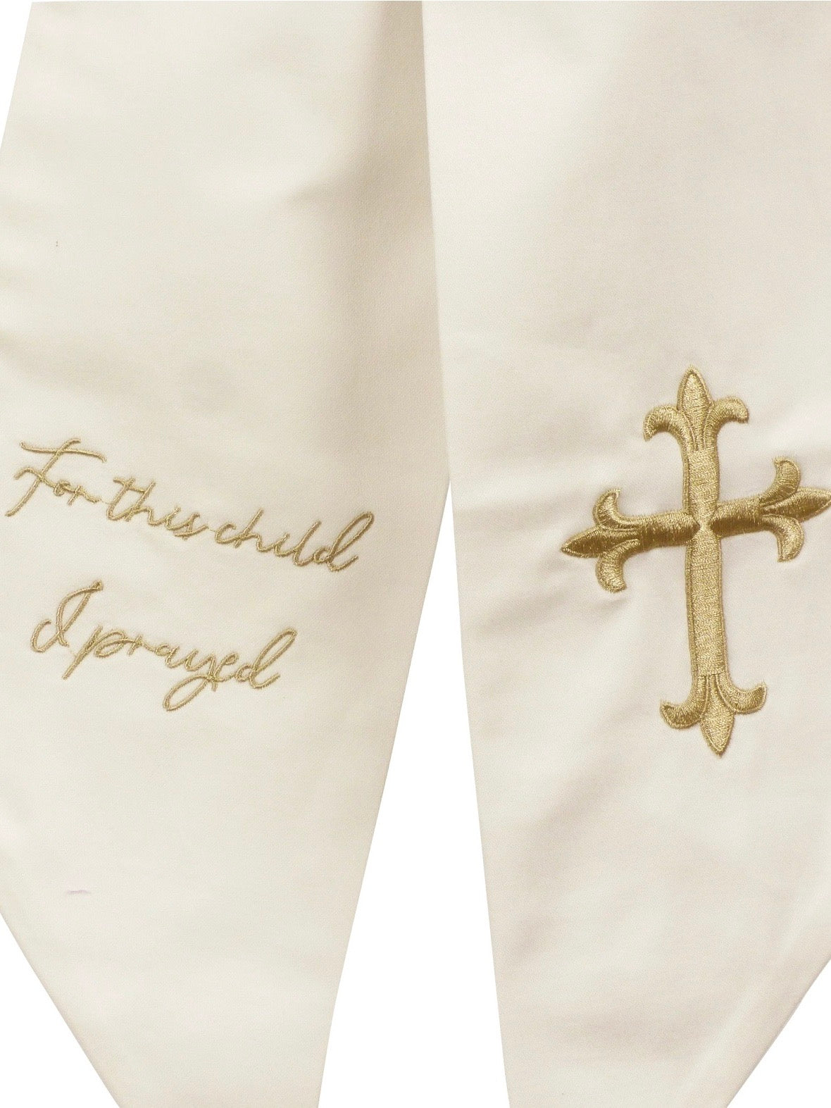 Wreath Sash | For This Child I Prayed