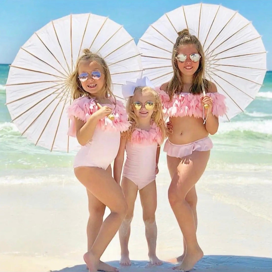 Pink Petal Swimsuit