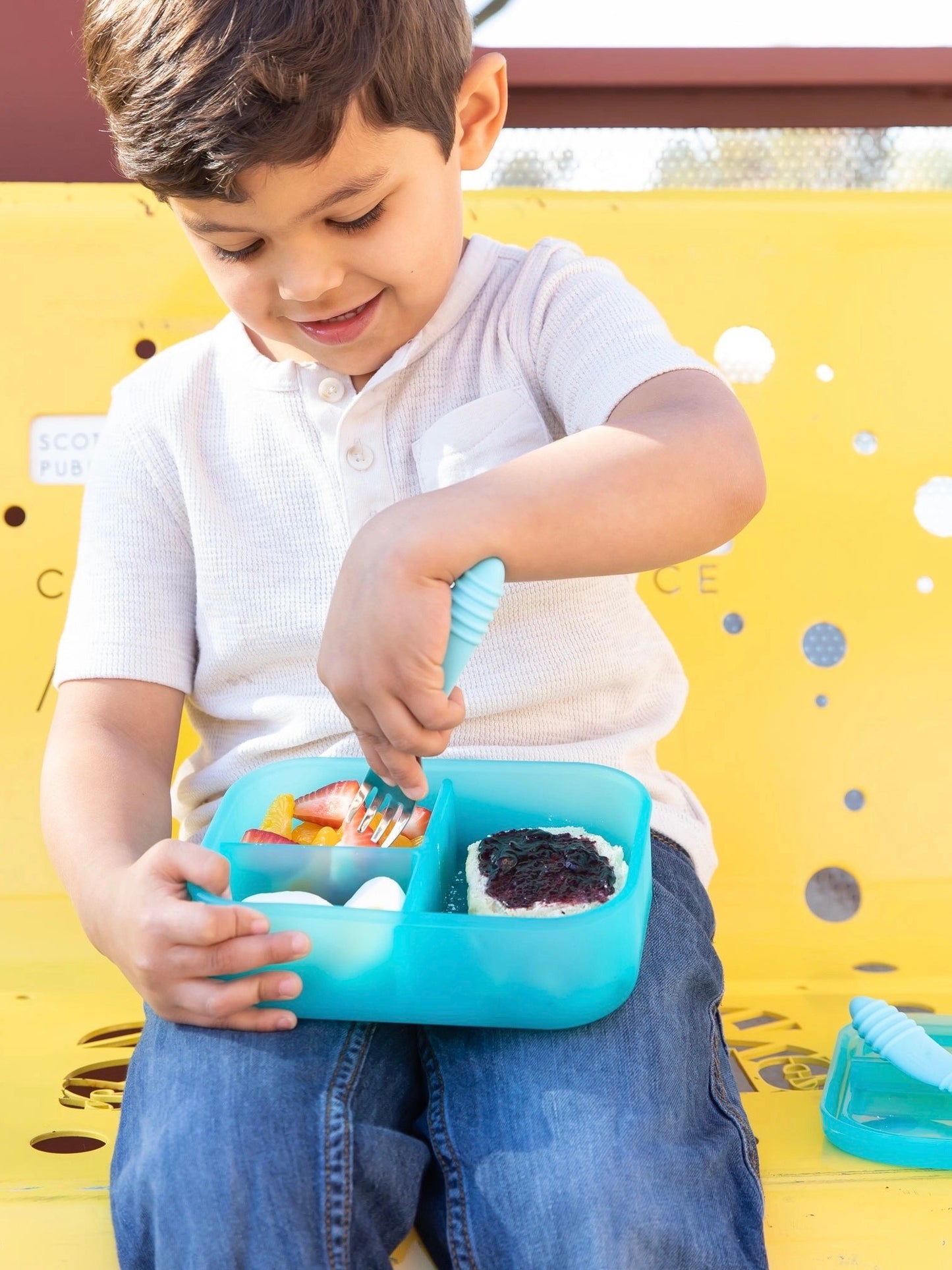 Silicone Bento Box | 3 Sections