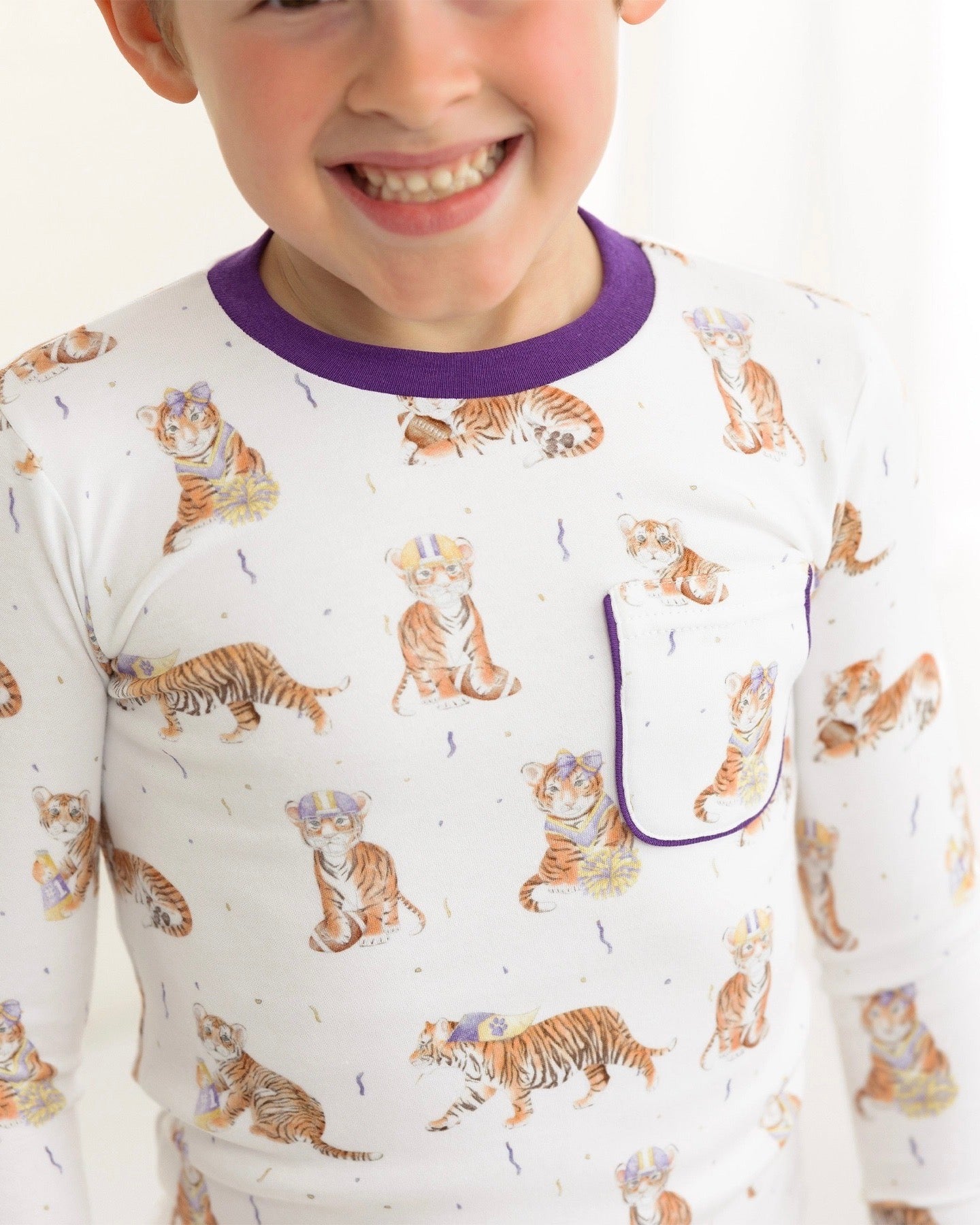 Louisiana's Most Valuable Cub Organic Cotton Pajama Set