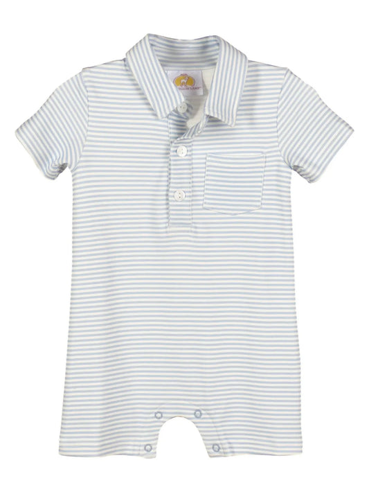 Rhett Romper | Beacon Blue