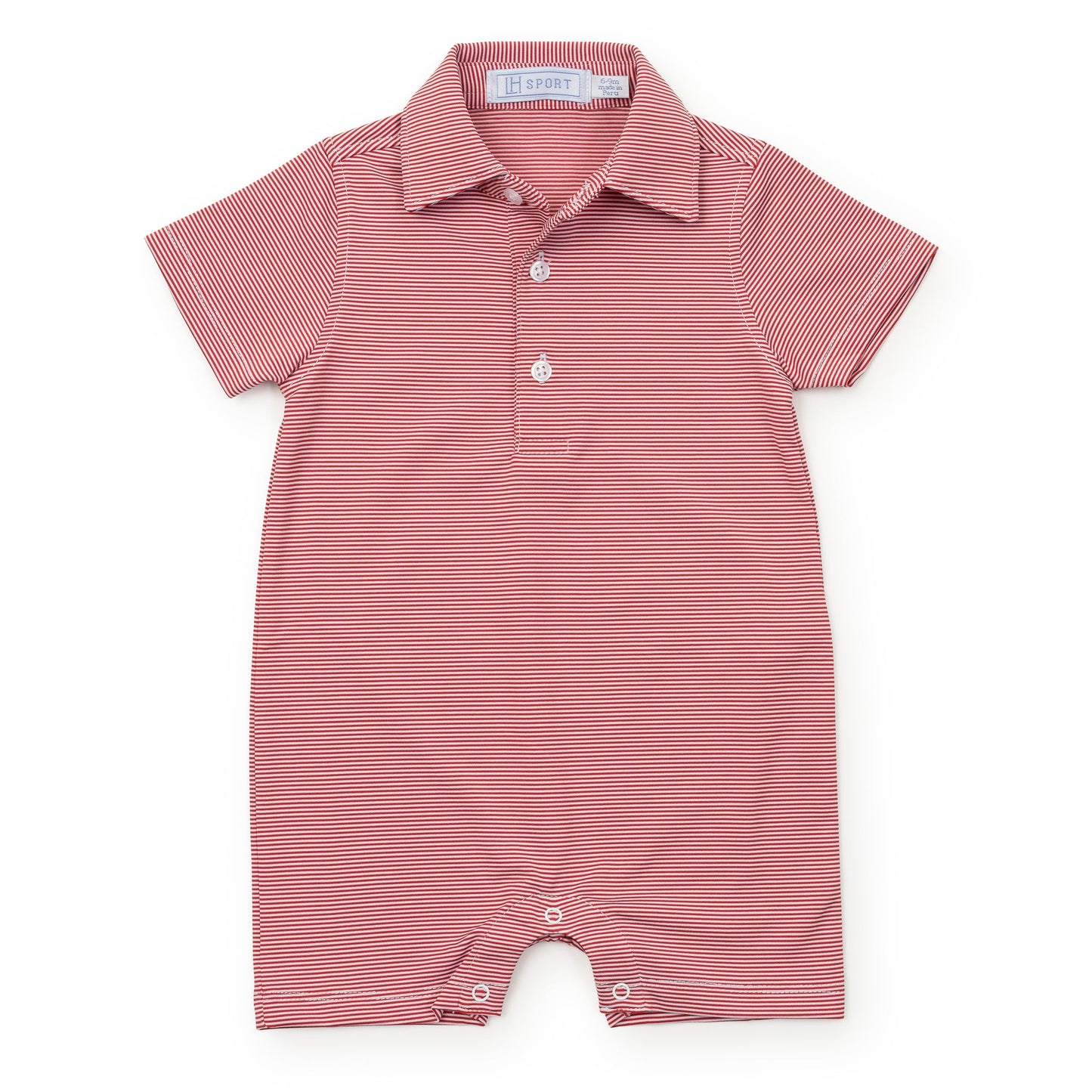 Austin Boys' Performance Shortall | Red Stripes