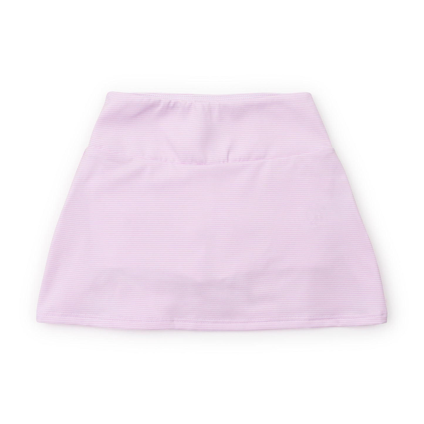 Margot Girls' Performance Skirt | Pink Stripes