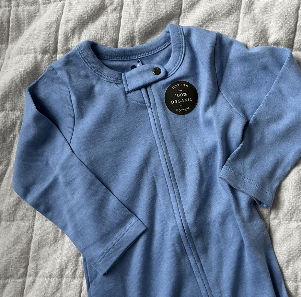 Footie Pajamas | Periwinkle Blue