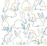 lounge pants | bunnies
