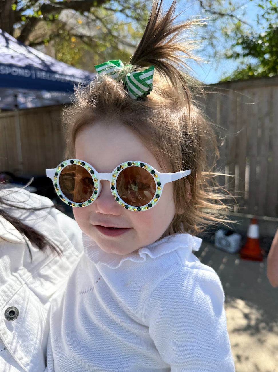Retro Rhinestone Kids Sunnies