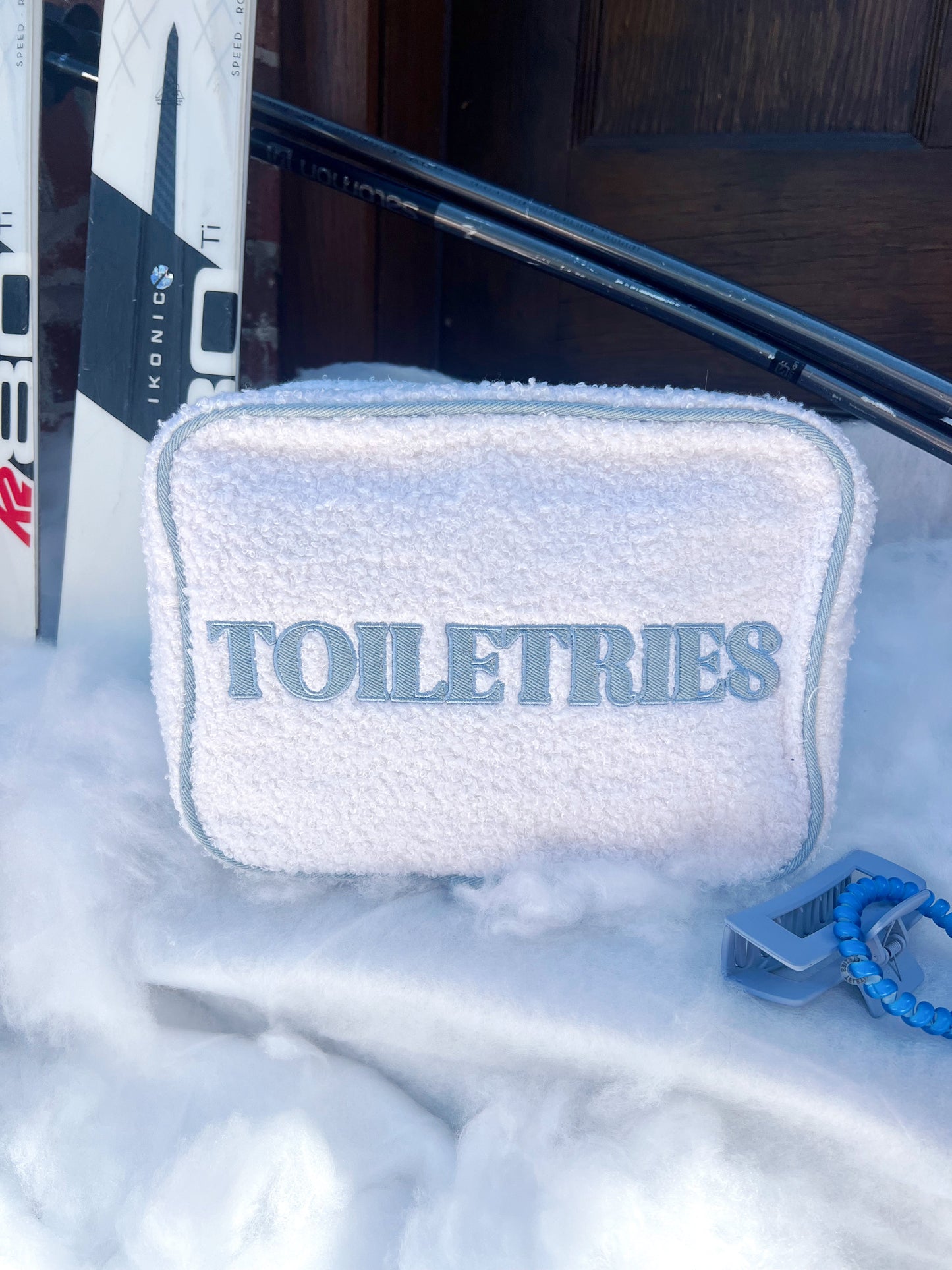 Toiletries - Sherpa + Denim XL