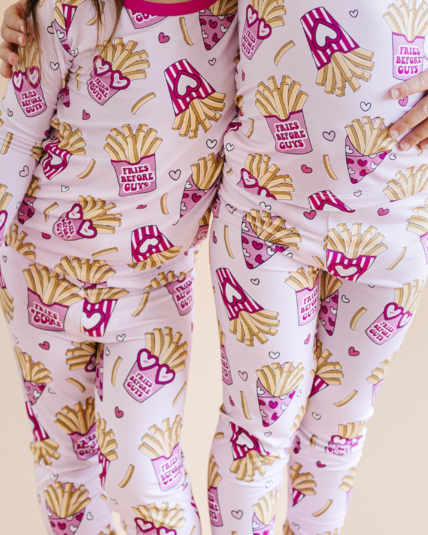 Bamboo Two Piece Pajama Set | Fries Before Guys