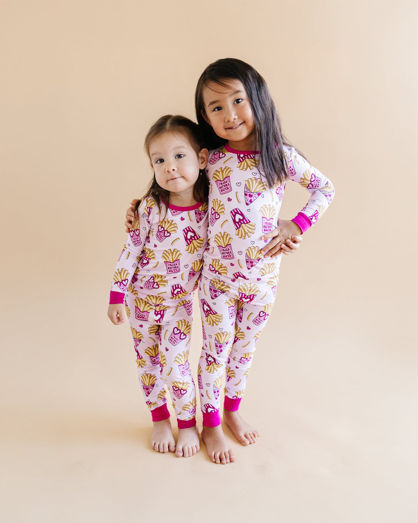 Bamboo Two Piece Pajama Set | Fries Before Guys