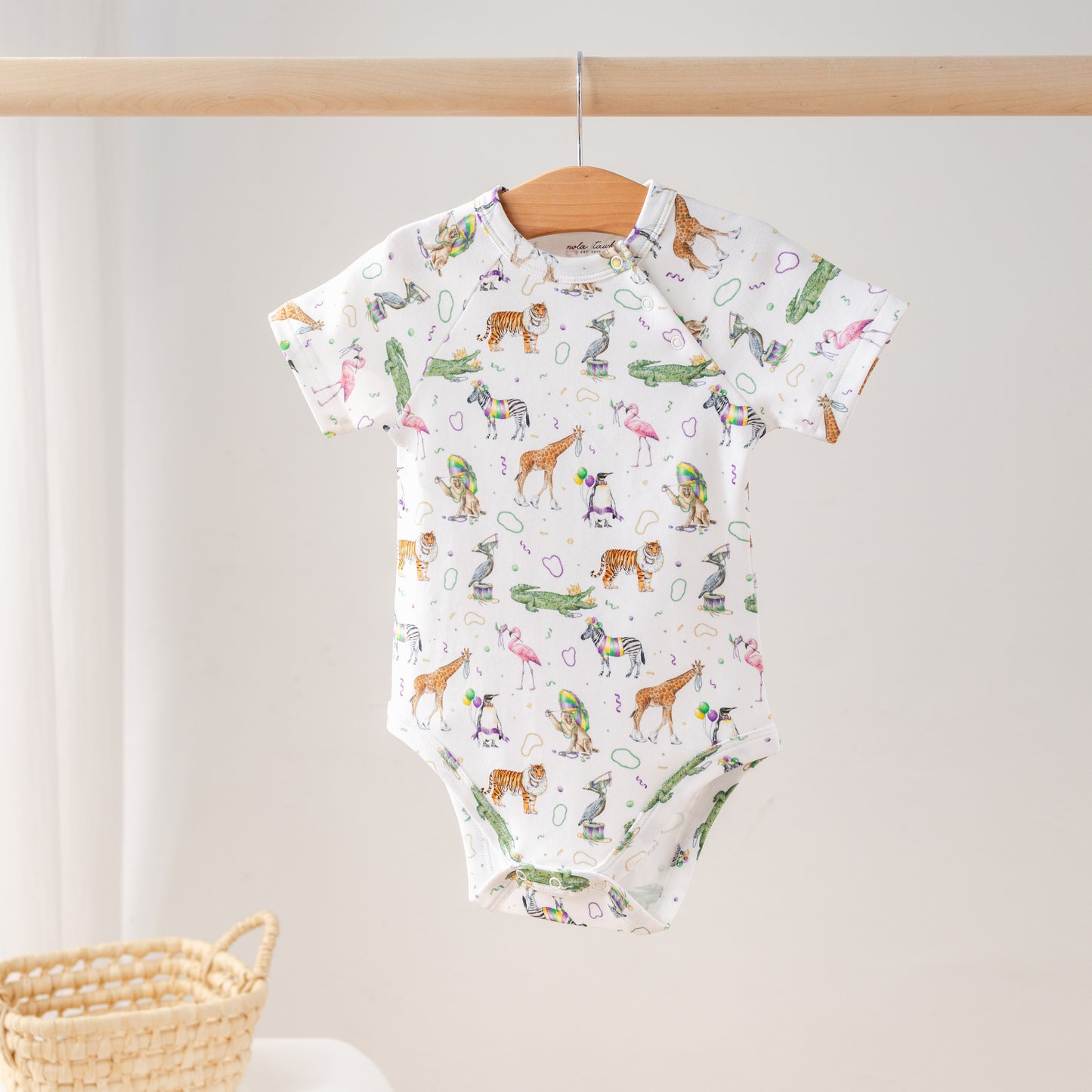 Zoo Krewe Organic Cotton Onesie