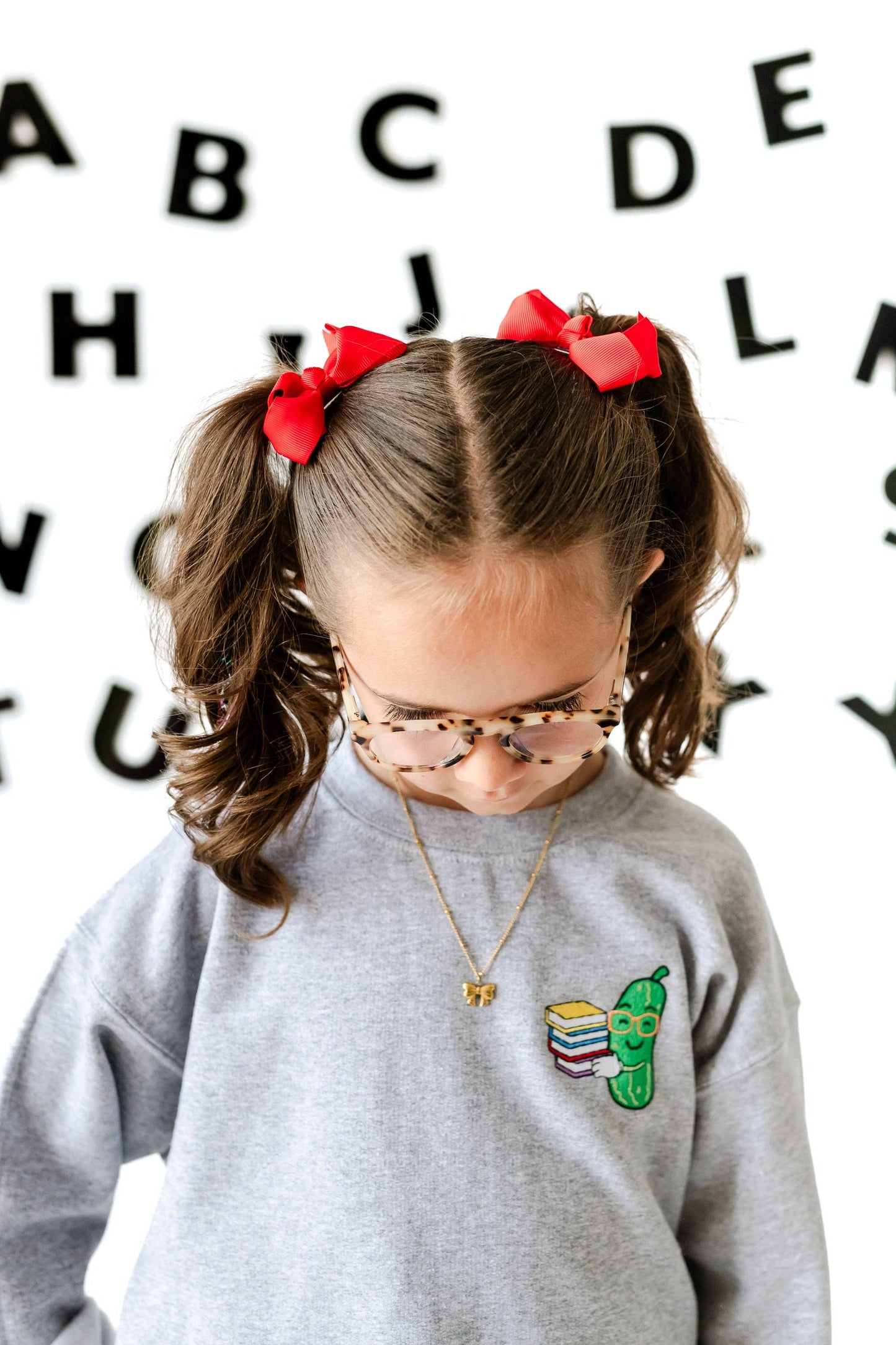 Glam Bow Pigtail Set