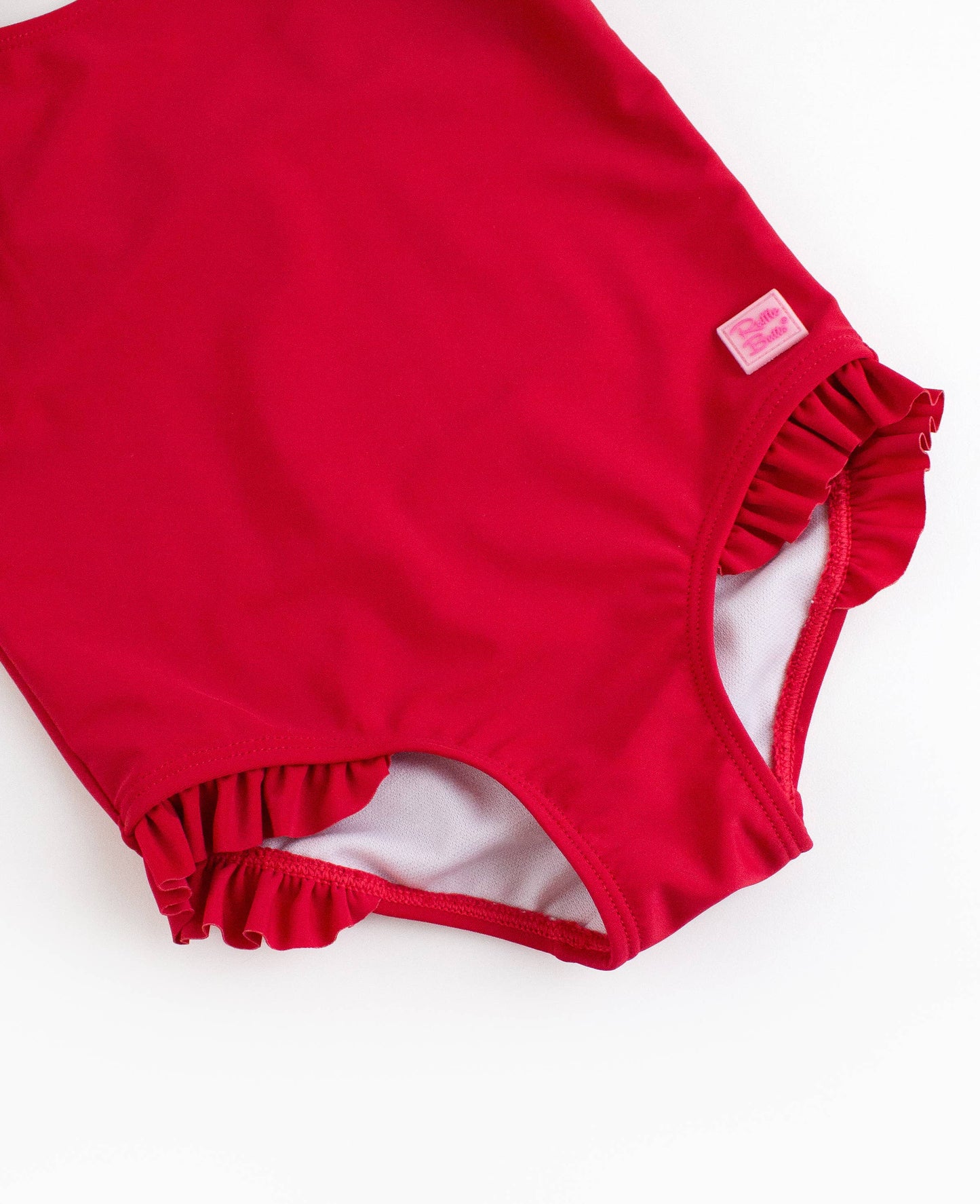 Girls True Red Tie Shoulder One Piece