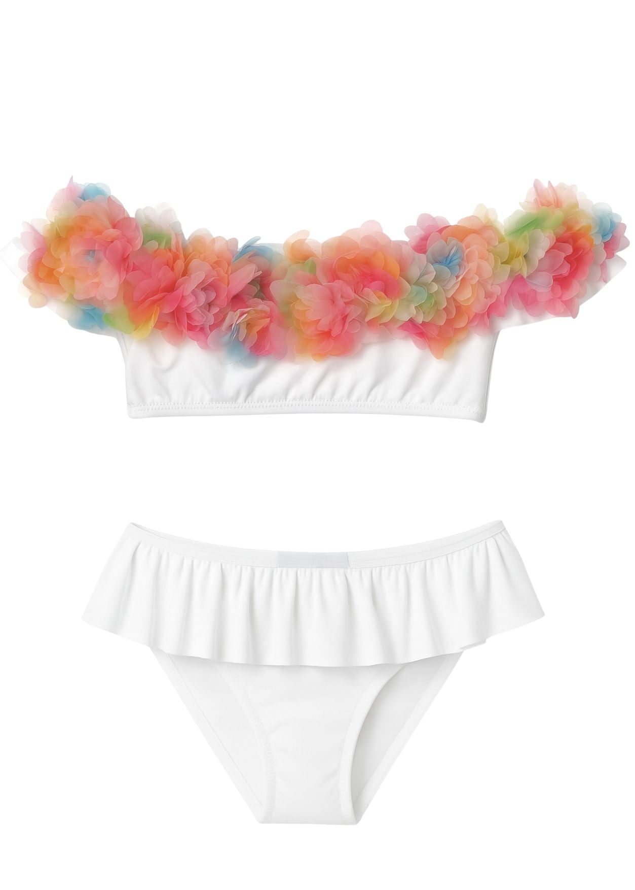 Bloom White Bikini