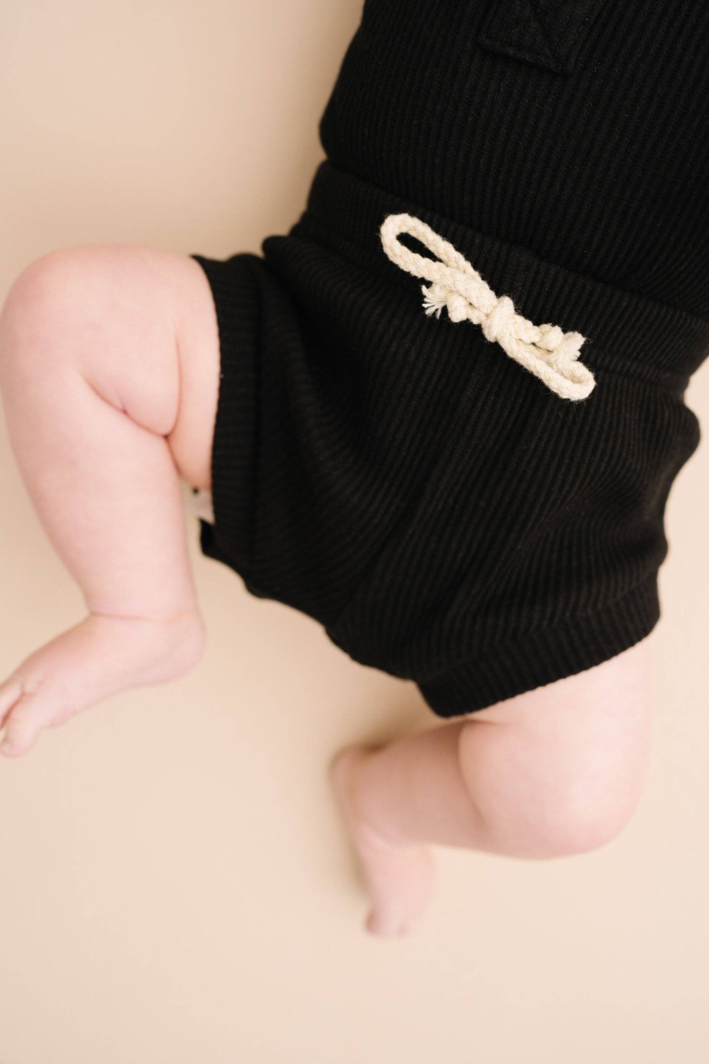 Black Ribbed Tank Set