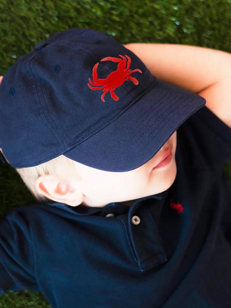 Crab Navy Kid's Cap - Little Baby
