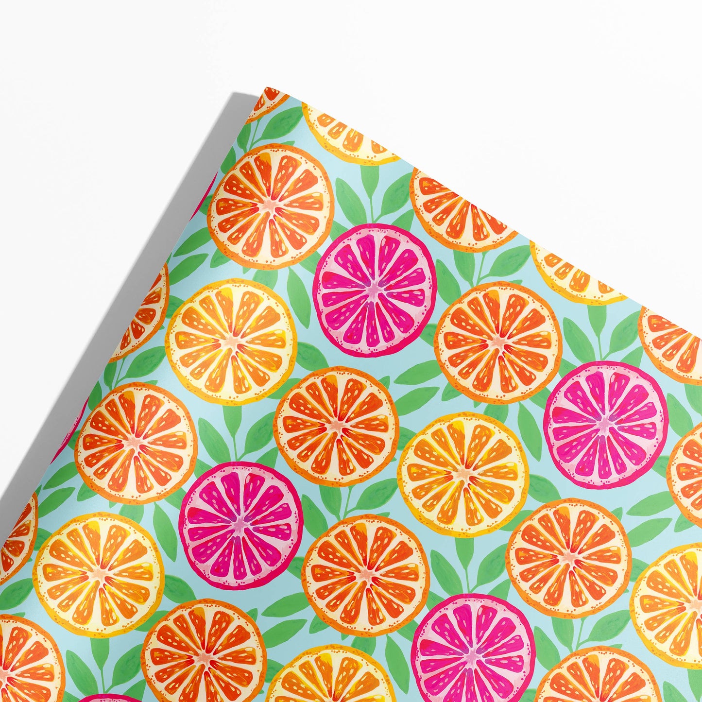 Bright Oranges Gift Wrapping Paper