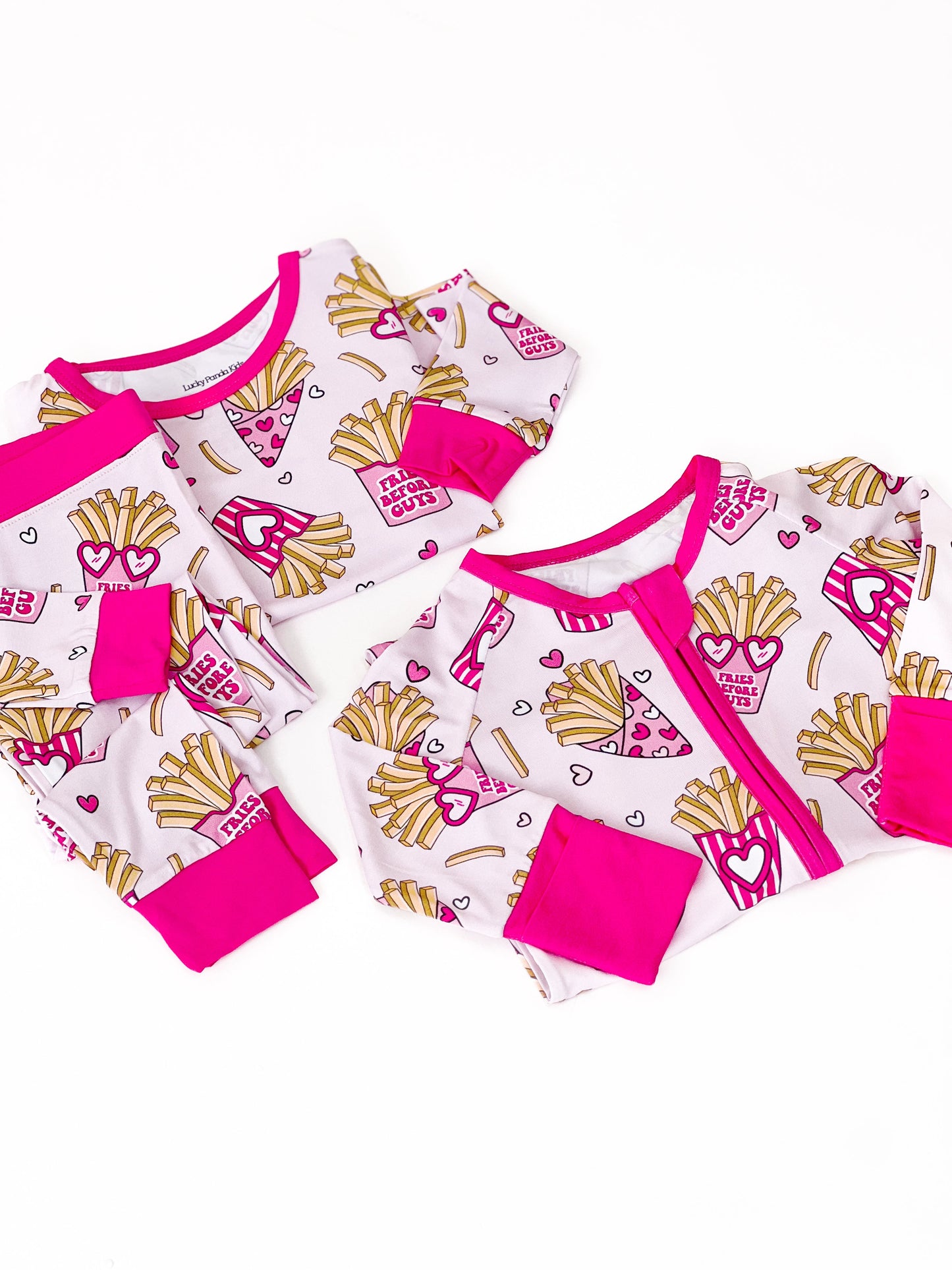 Bamboo Two Piece Pajama Set | Fries Before Guys