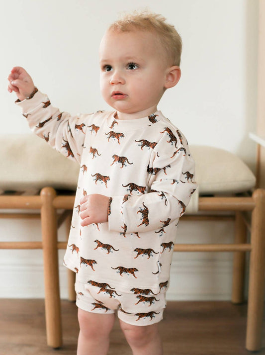 Tiger Bamboo Sweatshirt Set