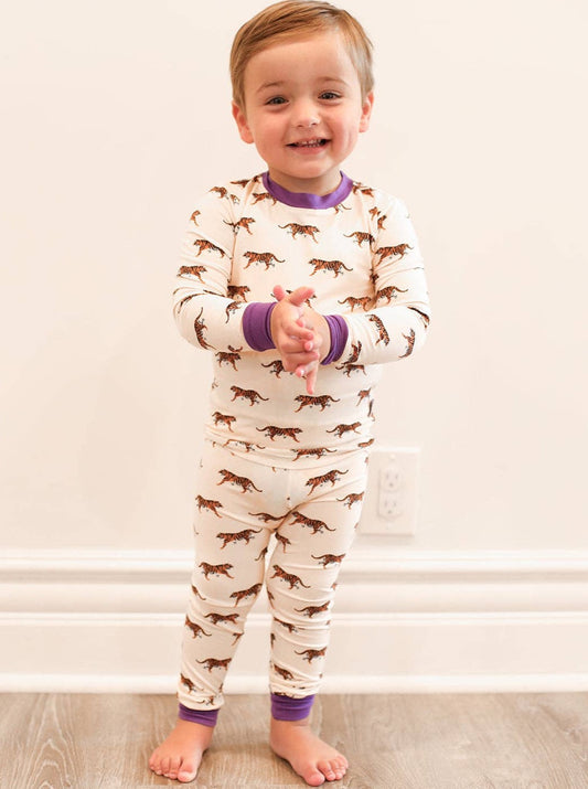 PREORDER | Purple Tiger Pajama Set