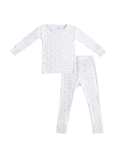 Toddler/Kids Bamboo Pajamas - Grey Star