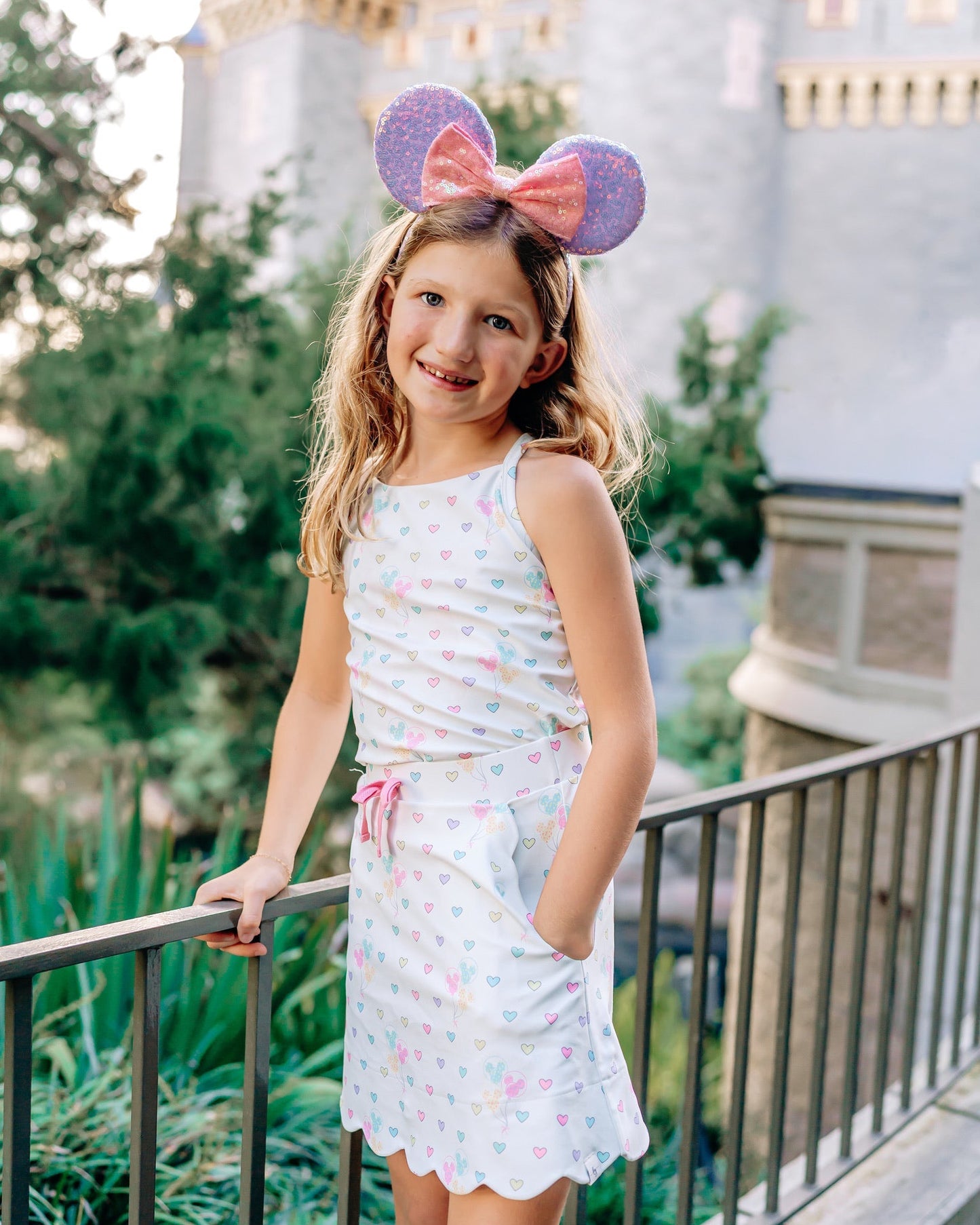 Main Street Magic Scallop Athletic Set