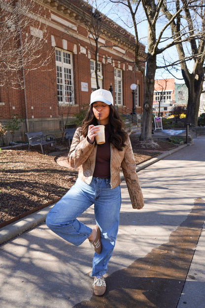 Lucky Me - Denim Vintage Trucker Hat