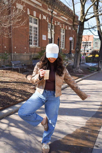 Lucky Me - Denim Vintage Trucker Hat