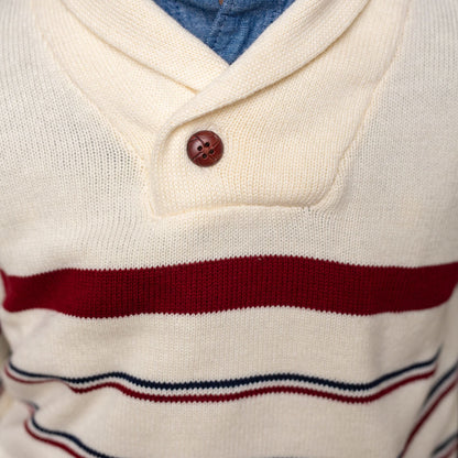 Shawl Collar Organic Sweater