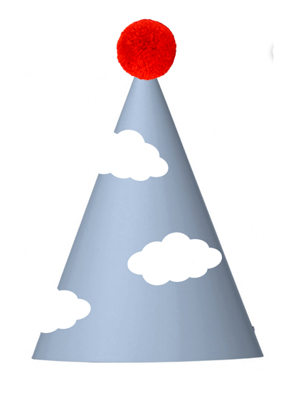Time Flies Party Hats